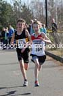 Under-13s boys and girls Elswick Harriers Good Friday Road Relays. Photo: David T. Hewitson/Sports for All Pics